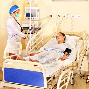  Nurse with Patient
