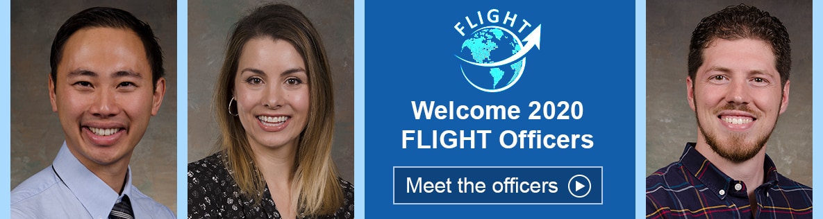 FLIGHT Welcome 2020 FLIGHT Officers. Meet the officers.