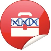 toolbox with DNA