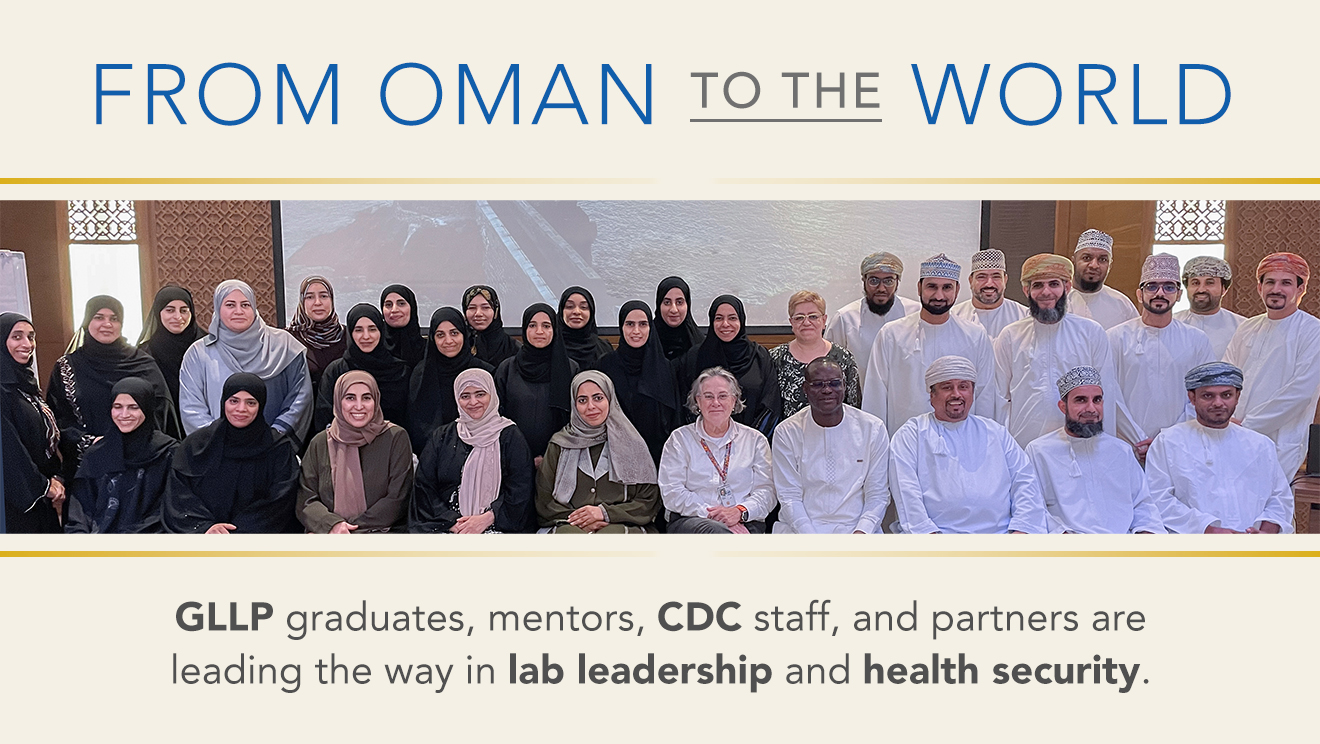 Group picture of participants, mentors, CDC funded partner IQLS and Amanda Balish (CDC, HQ).