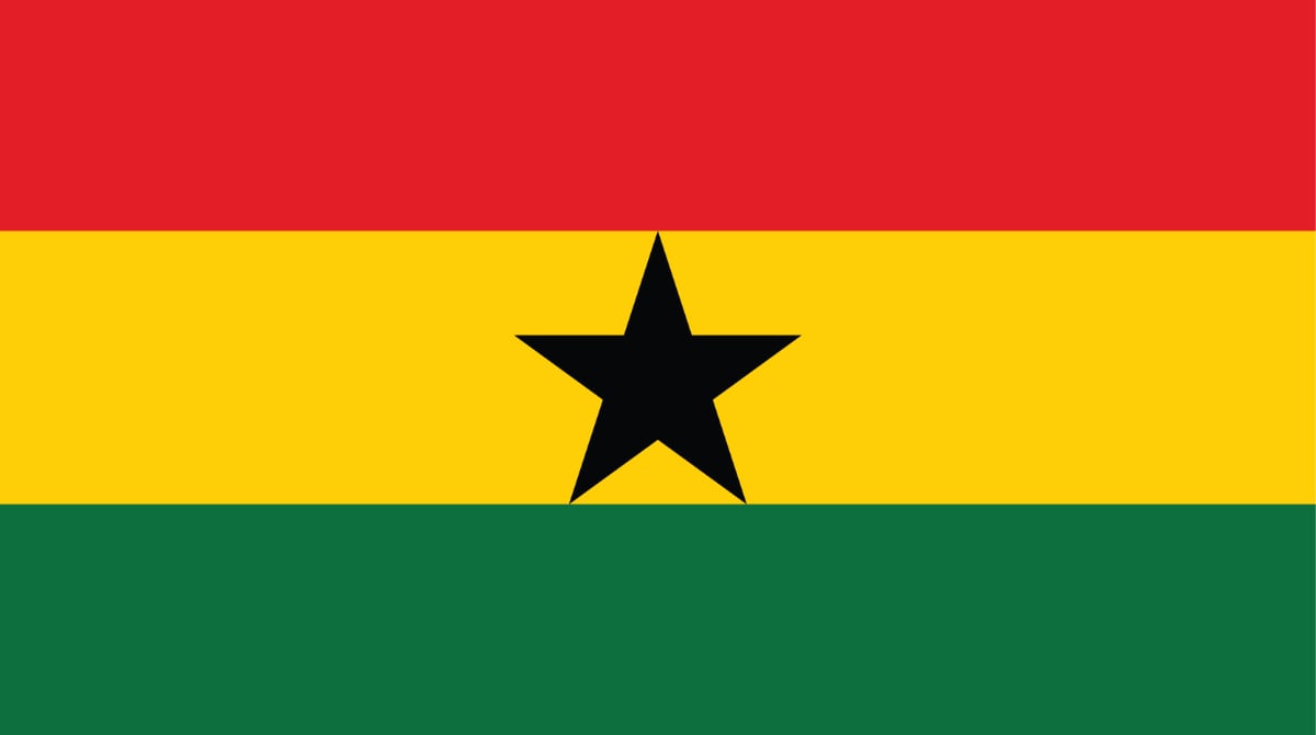 image of the Ghana flag