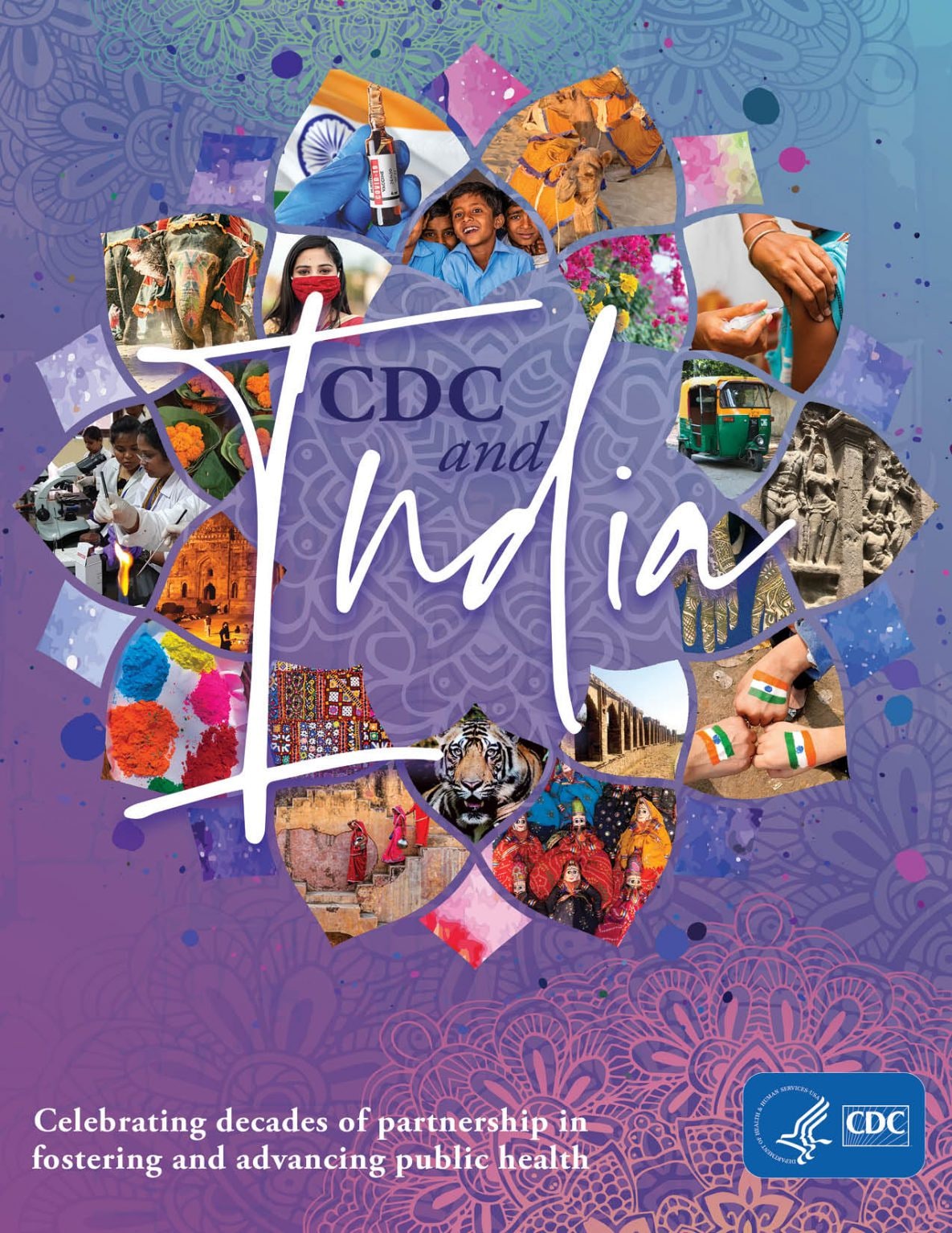 India Cover artwork - Celebrating decades of partnership in fostering and advancing public health
