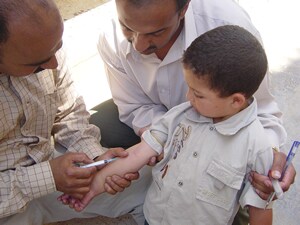 Vaccination to children