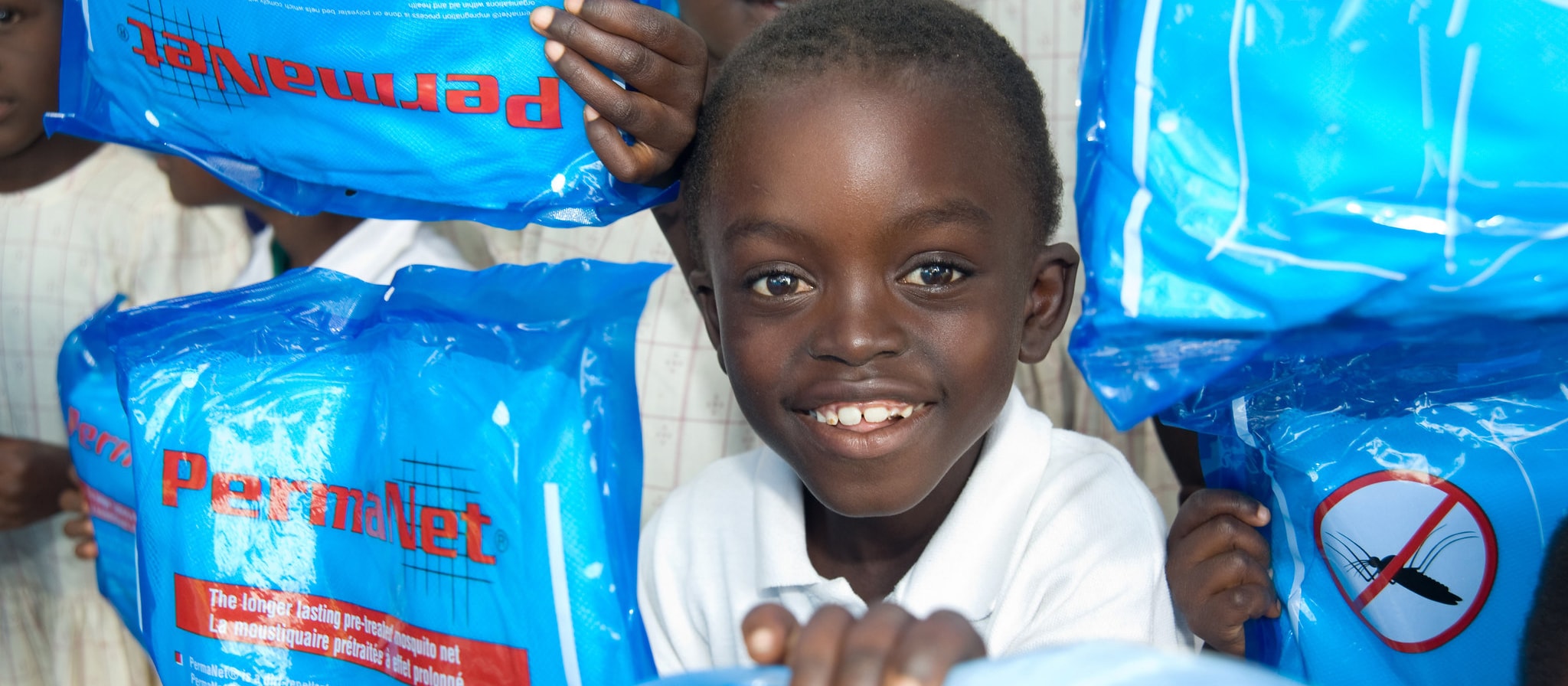 Kenya banner image with smiling child