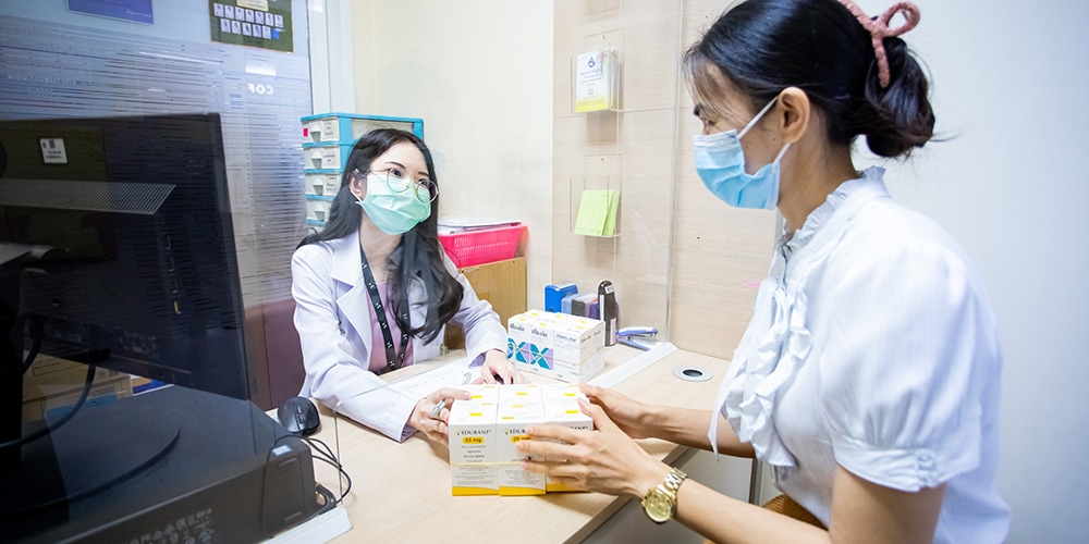 Thailand - delivery of HIV medicine during COVID-19