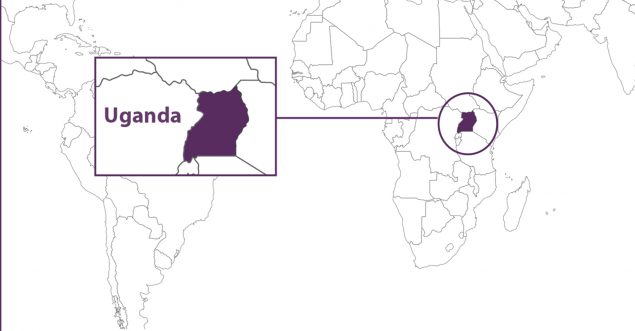 Uganda - Center for Global Health - map location