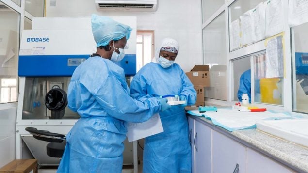 CDC and Nigeria Partner to Respond to COVID-19