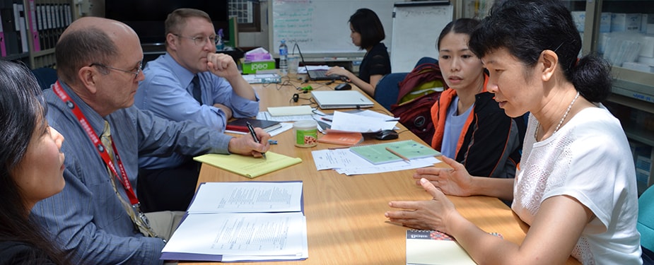 A series of training courses and knowledge transfer were offered by visiting CDC experts.