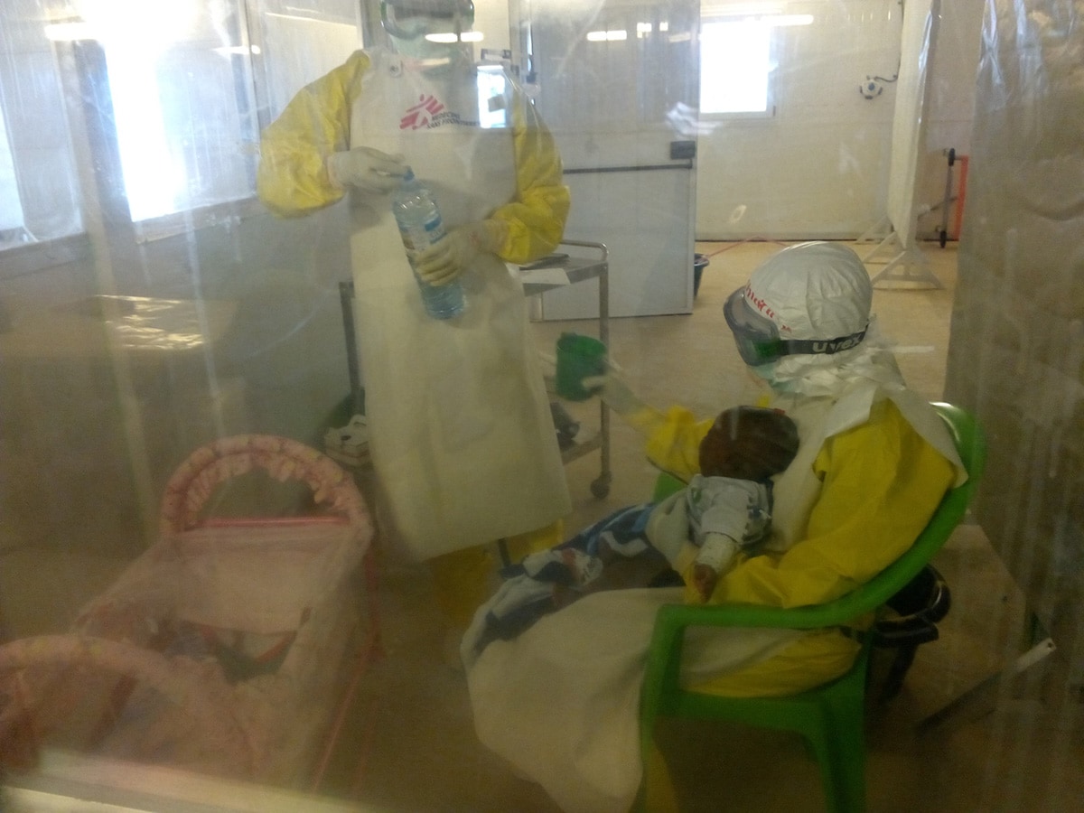 During the 2014-2015 Ebola outbreak, Guinea needed help to manage the outbreak and established Ebola Treatment Centers to care for patients. Photo: Idrissa Balde, TEPHINET