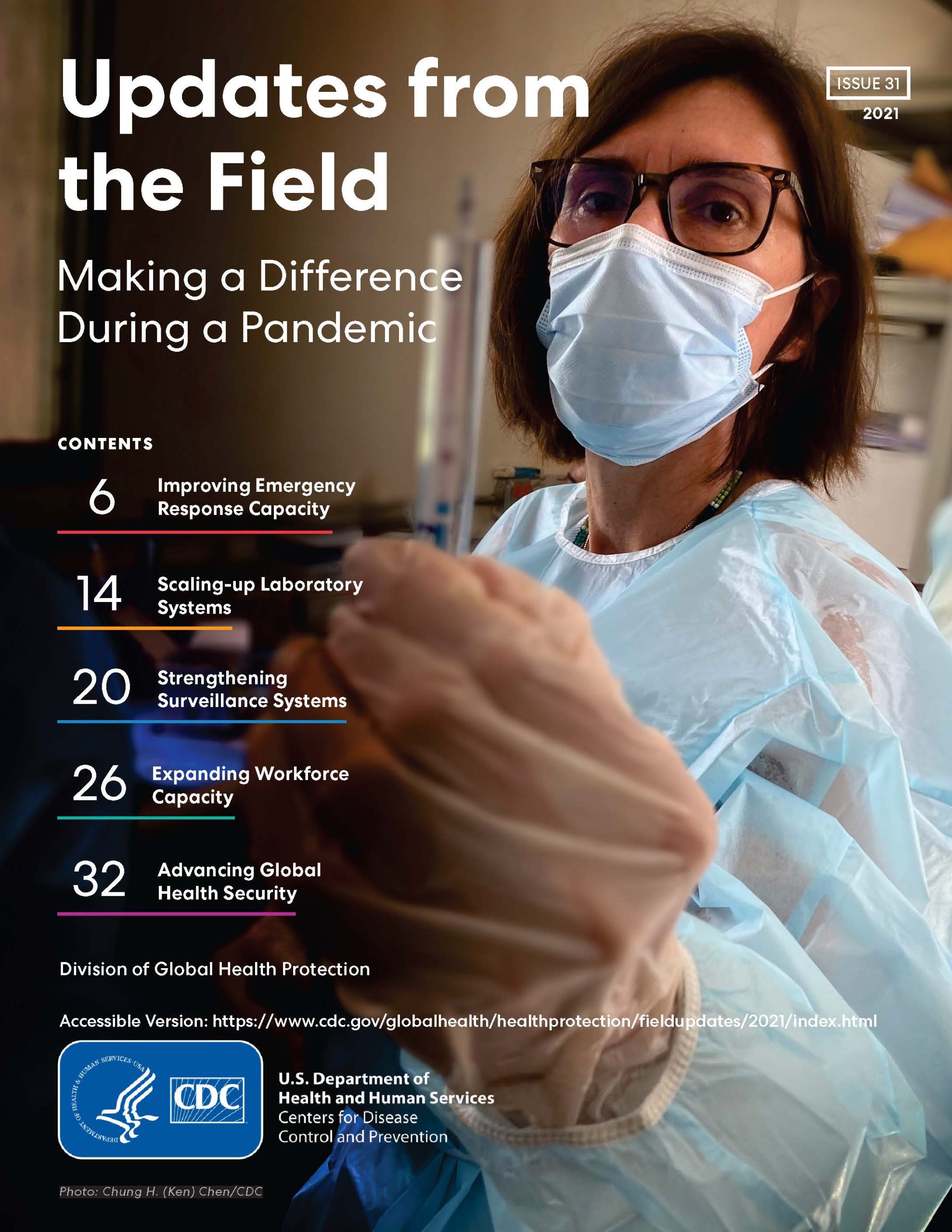 cover of 2021 updates from the field issue 31