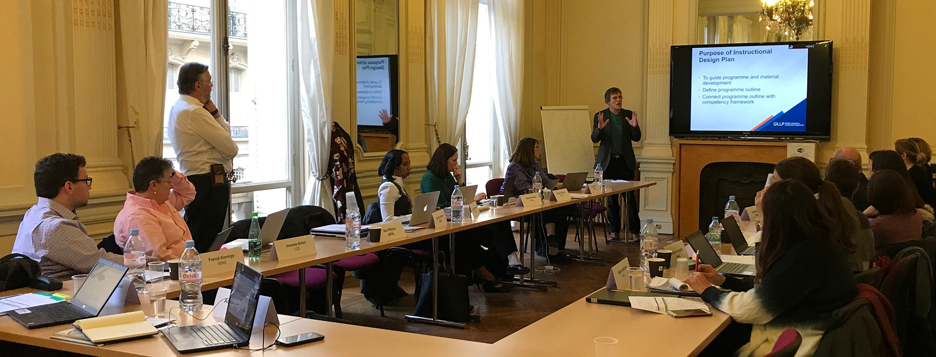 The GLLP partners meet in January 2019 at OIE Headquarters in Paris. Photo: Alex Ginzberg