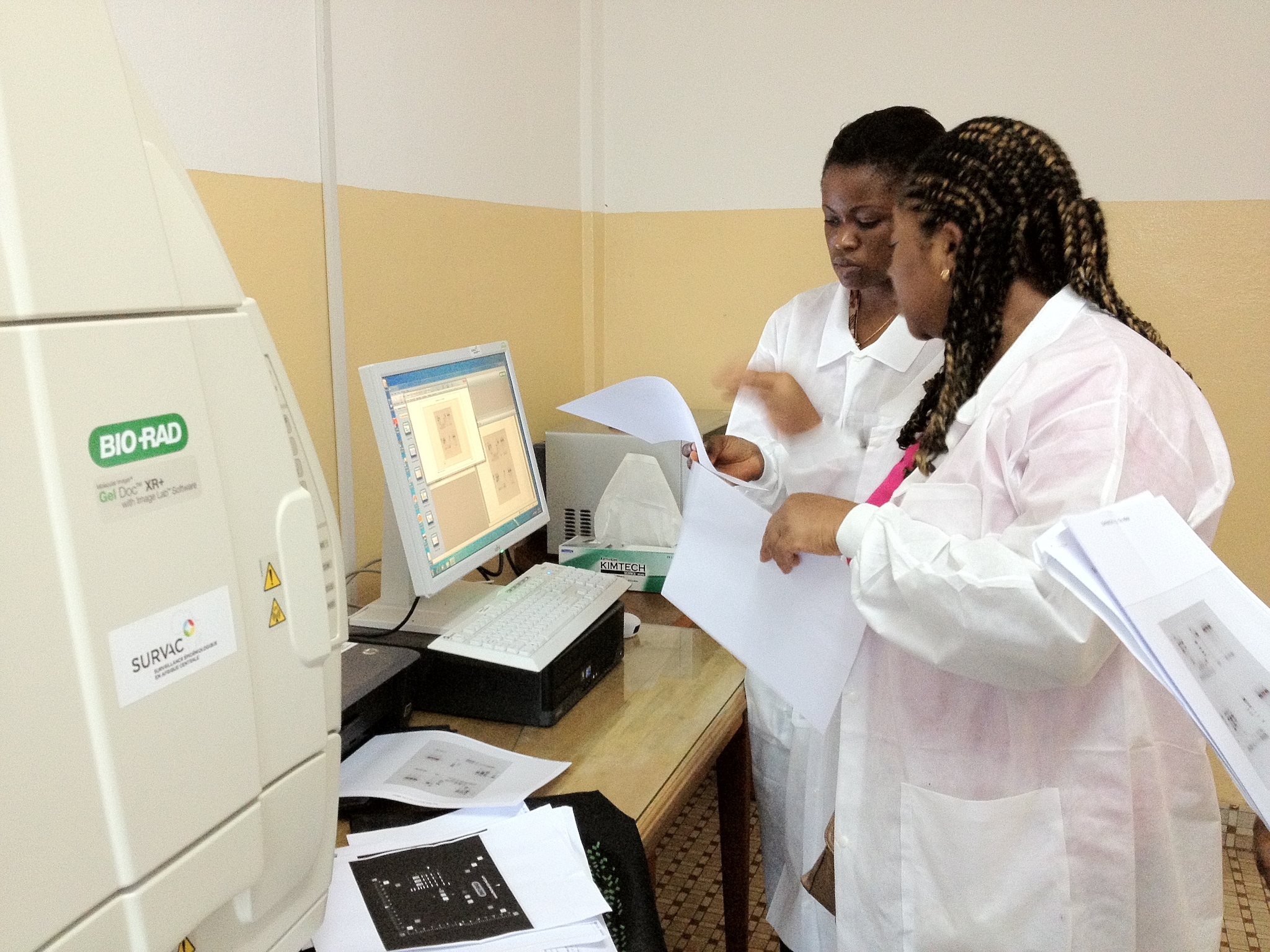 Laboratory testing improves disease detection in Cameroon.