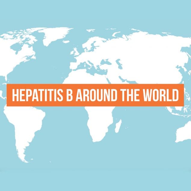 Hepatitis B around the world