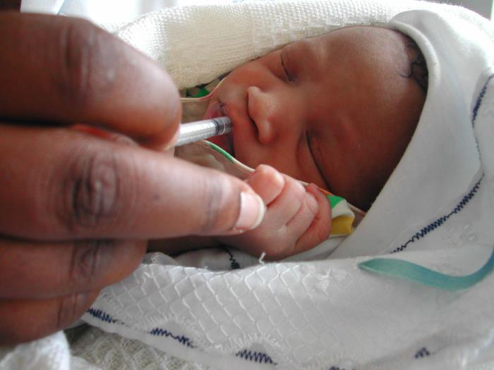 Entitled, “HIV in Uganda”, this image was captured by CDC Audio-Visual Production Specialist, Susy Mercado, with NCHM. The photo depicts a newborn in Kampala, Uganda, receiving an antiviral drug to prevent the mother-to-child transmission of HIV. This photo earned Susy the Second Place award in the 2006 CDC Connects Annual Public Health in Action Photo Contest, in the category of “International Programs”.