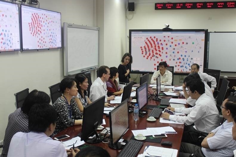 Vietnam's national EOC was inaugurated in February 2015.