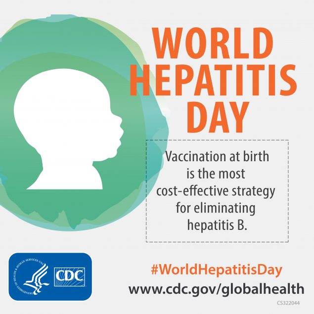 July 28th is World Hepatitis Day 
