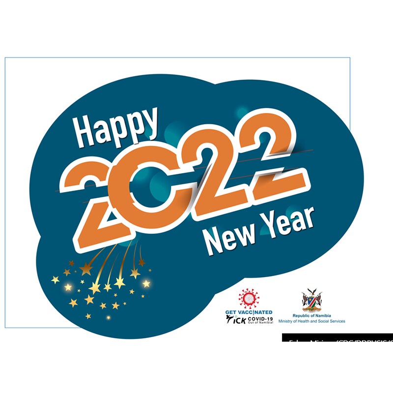 Namibia’s Ministry of Health, CDC Namibia, and local public health partners created a digital Happy New Year