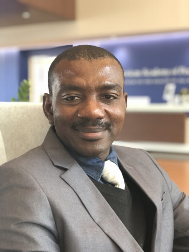 Dr. Damian Uchechukwu Nwaneri, from the Paediatric Association of Nigeria
