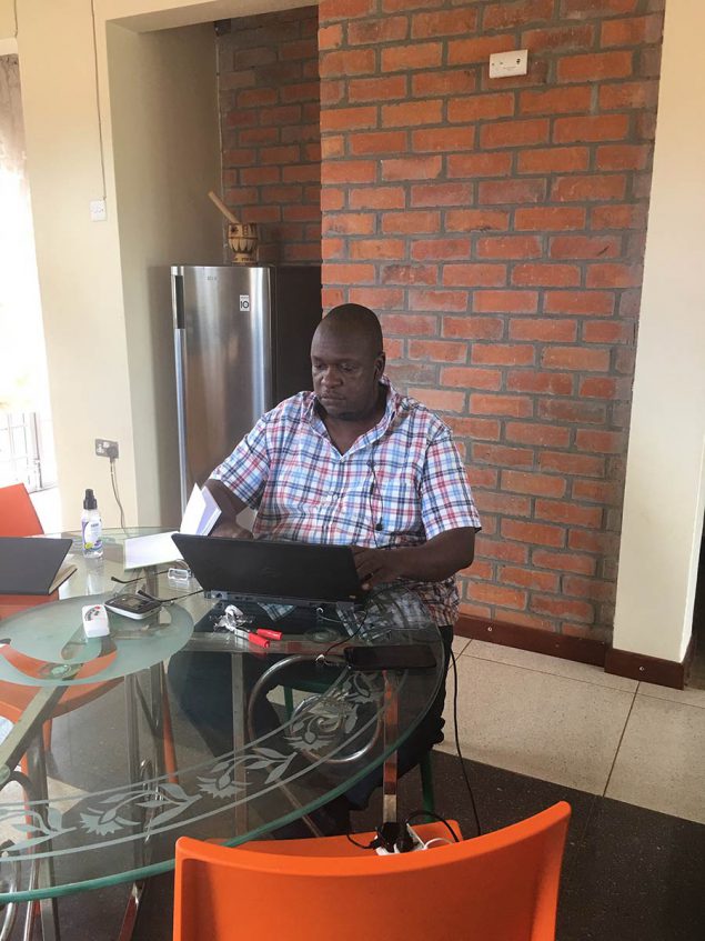 Samuel Wasike, Deputy Incident Manager of the U.S. team supporting the Uganda Ministry of Health’s COVID-19 response 
