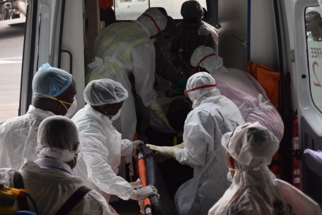 NCDC, with the West African Health Organisation, conducted an outbreak simulation exercise in West Africa which helped them prepare for the Lassa Fever response. (Photo Credit: Chikwe Ihekweazu, NCDC director, Twitter page)