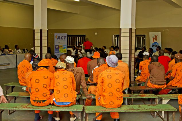 Peer educators stepping up HIV prevention and treatment adherence in prisons