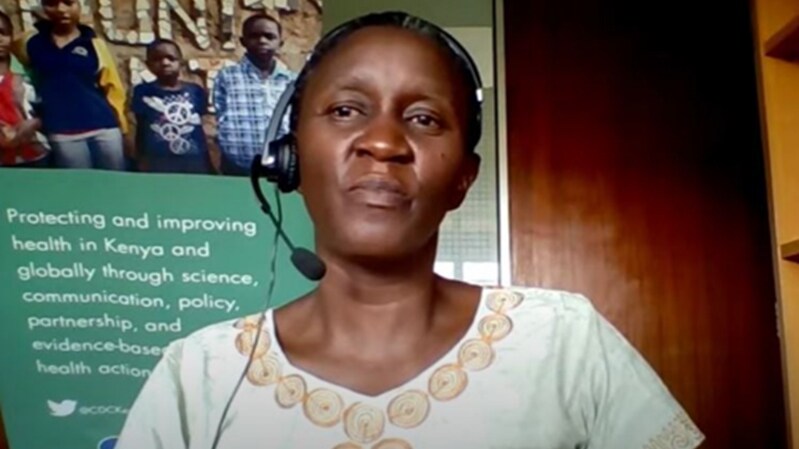 Caroline Kambona of CDC Kenya DREAMS.