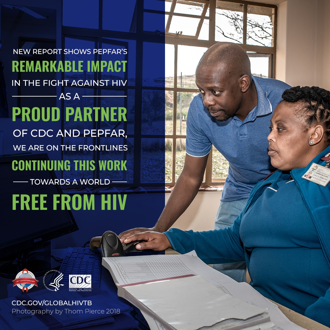 Social media card: photo, Notokozo, HIV patient, KwaZulu-Natal, South Africa