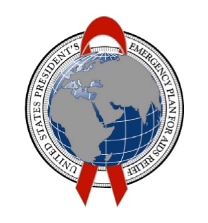 PEPFAR icon leading to their official website