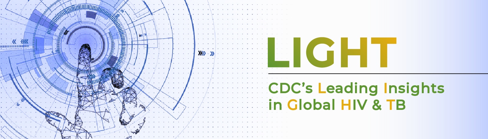 Project light – CDC’s leading insights in Global HIV and TB - official banner