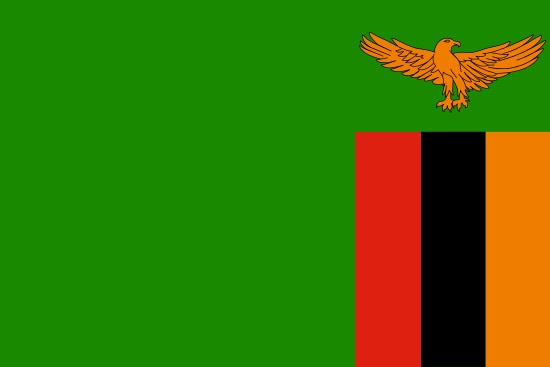 Zambia country flag