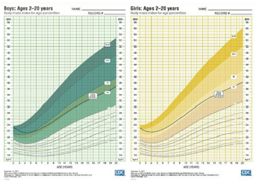 Bmi percentile chart deals