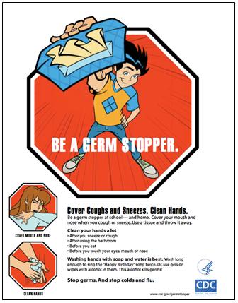 Be a Germ Stopper