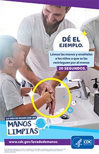 Clean Hands Lead by Example Poster Thumbnail