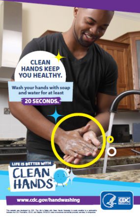 Clean Hands in the Kitchen Poster Thumbnail