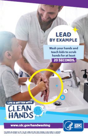 Clean Hands Lead by Example Poster Thumbnail