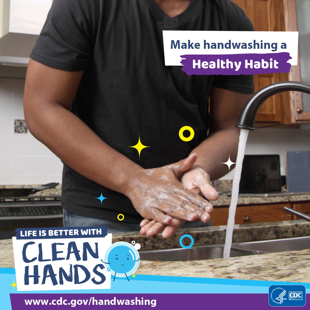 Make handwashing a healthy habit - Instagram.