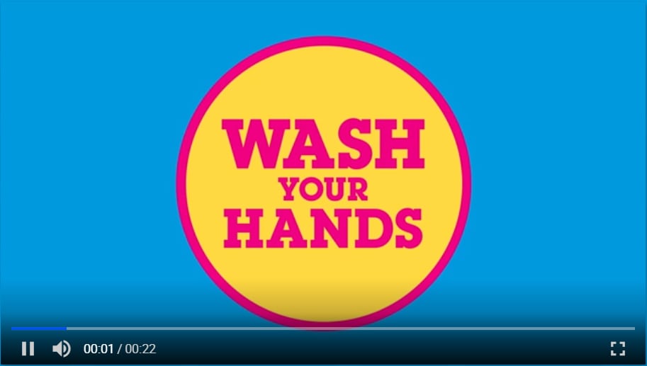 Stay Safe: Handwashing PSA campaign with Cartoon Network
