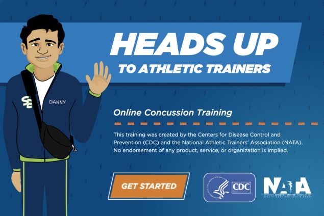HEADS UP to Athletic Trainers: Online Concussion Training