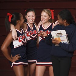 photo: cheerleaders