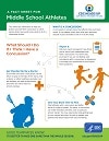 CDC HeadsUp MiddleSchool Athletes PDF cover