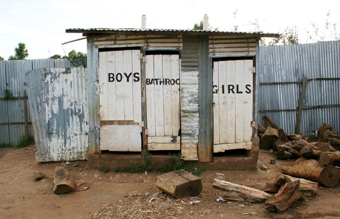 Toilet Shack in Africa