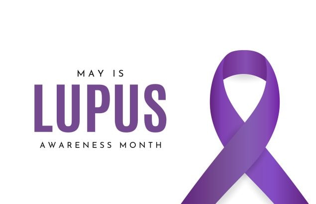 Lupus Awareness Month, May. Vector