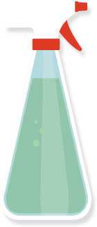 Illustration of cleaning spray