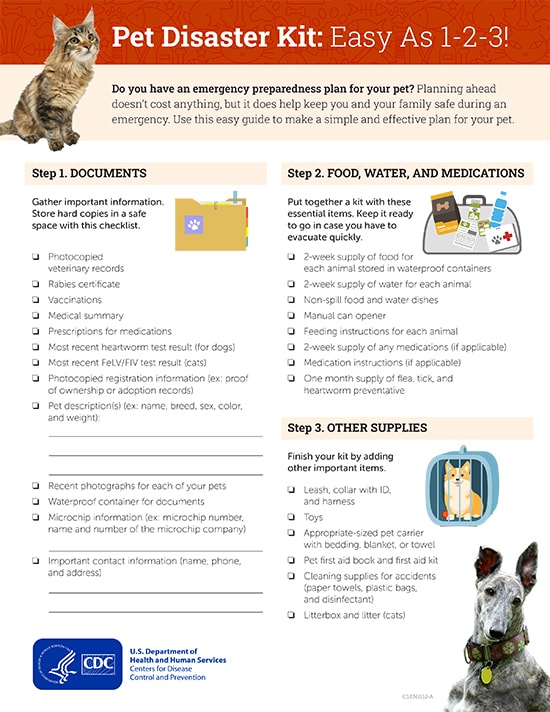 Print Materials | Healthy Pets, Healthy People | CDC