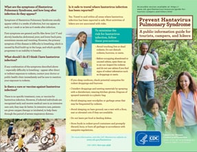 Prevent Hantavirus Pulmonary Syndrome cover