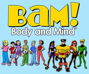 CDC BAM! Body and Mind Web Badge