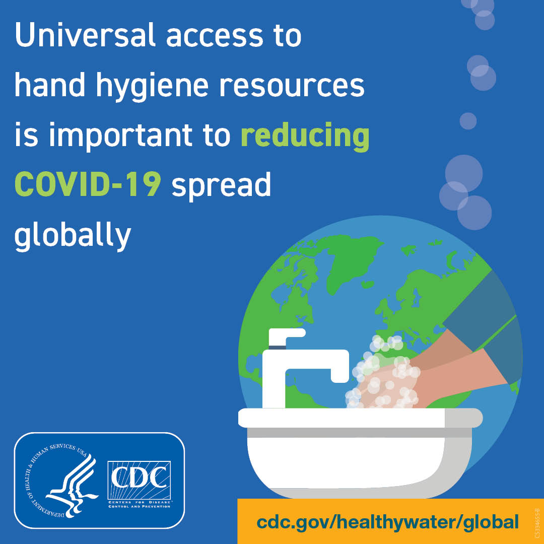 Universal access to hand hygiene resources is important to reducing Covid-19 spread globally