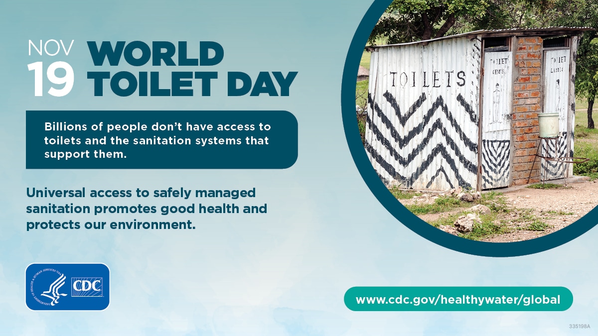 Nov 19 World Toilet Day - graphic for Facebook/Twitter
