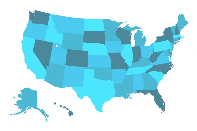 healthy water map of U.S.
