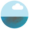 Icon graphic of dirty and cloudy water